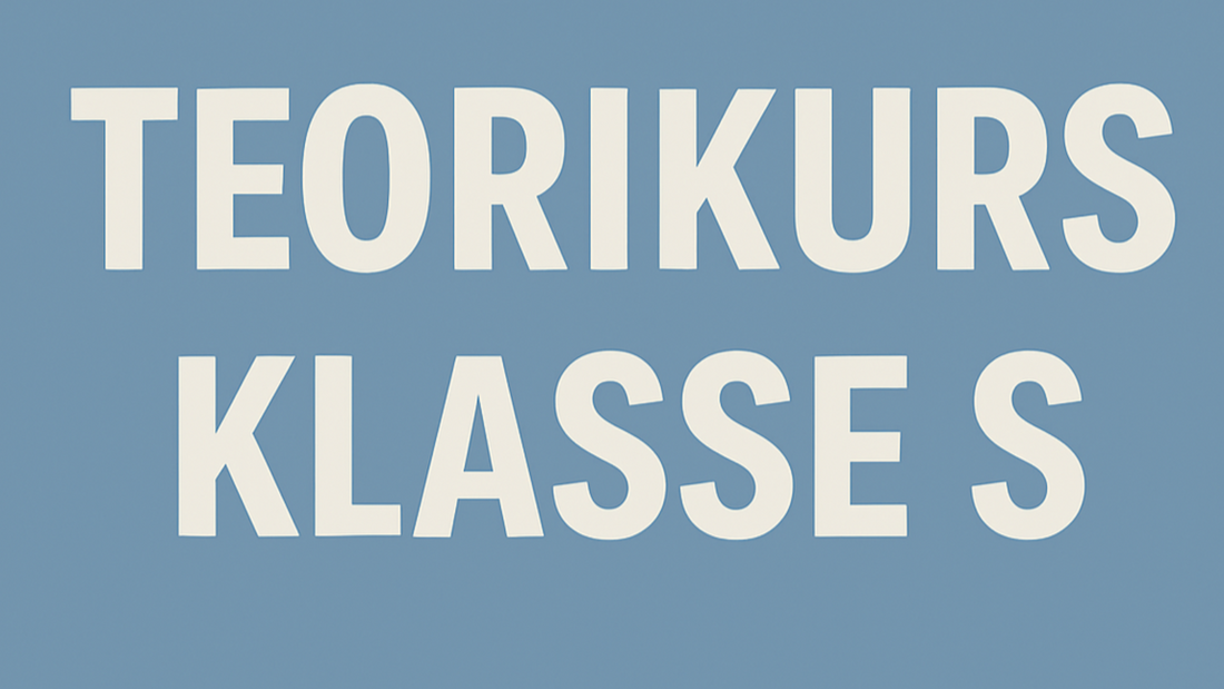 Snøscooter teorikurs
